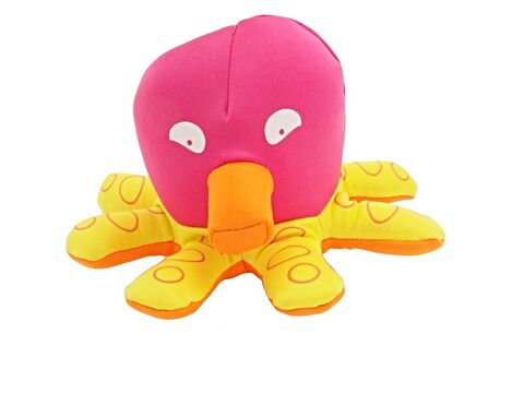 Record hračka pro psa plovací chobotnice 17 cm růžová doprodej