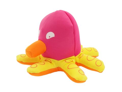 Record hračka pro psa plovací chobotnice 17 cm růžová doprodej