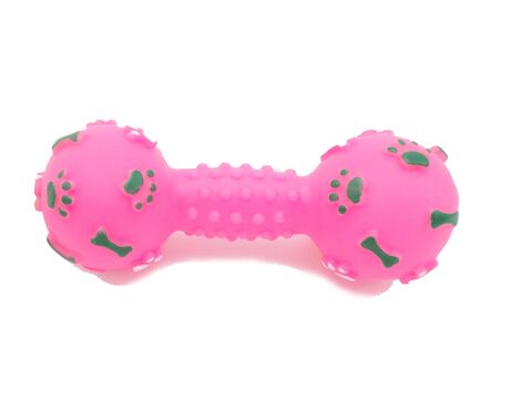 Nayeco hračka pro psa činka 14 cm vinyl růžová