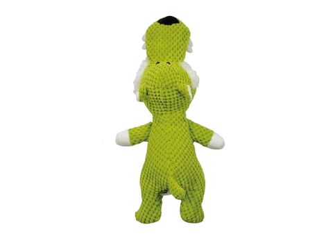 Nayeco hračka pro psa krokodýl 35 cm látková pískací zelená