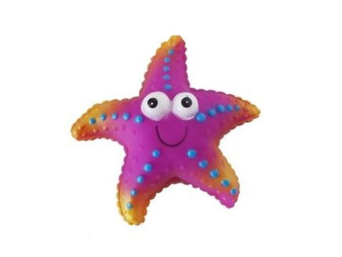 Magnum hračka pro psa mořská hvězdice, 12 cm, fialová