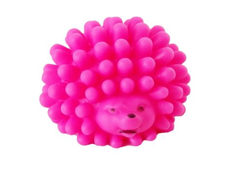 Tatrapet hračka pro psa ježek 6  cm vinyl růžová