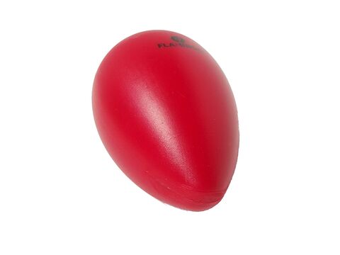 Flamingo hračka pro psa plastové vejce M průměr 13 cm x 18,5 cm červená 