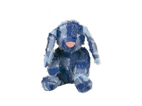 Nayeco hračka pro psa pes 25 cm látková pískací modrá