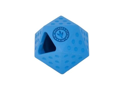 Kiwi hračka pro psa míček na pamlsky 6,5 cm Icosaball mini modrá