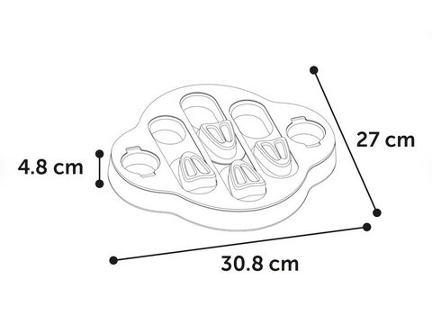 Flamingo Brain Train clyde tréninková interaktivní hračka pro psa 30,8 x 27 x 4,8 cm 