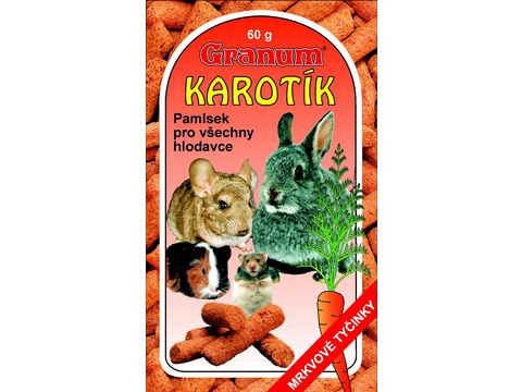 Granum Karotík 60 g  tyčinky s mrkví