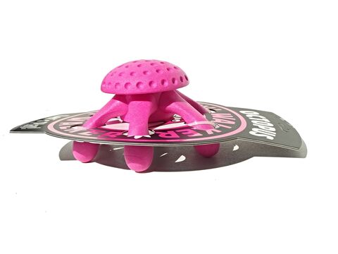 Kiwi Walker hračka pro psa plovací chobotnice z TPR pěny, průměr 20 cm růžová