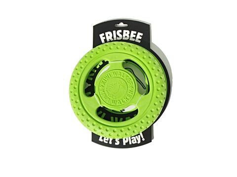 Kiwi Walker hračka pro psa házecí a plovací frisbee z TPR pěny průměr 22 cm zelená