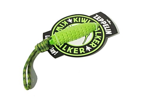 Kiwi Walker hračka pro psa plovací Zeppelin z TPR pěny 22 cm zelená