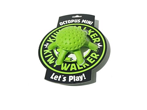 Kiwi Walker hračka pro psa plovací chobotnice z TPR pěny, průměr 12 cm zelená