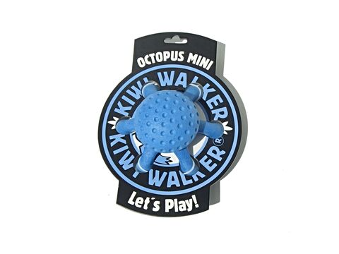 Kiwi Walker hračka pro psa plovací chobotnice z TPR pěny, průměr 12 cm modrá