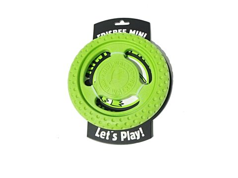 Kiwi Walker hračka pro psa házecí a plovací frisbee z TPR pěny průměr 16 cm zelená