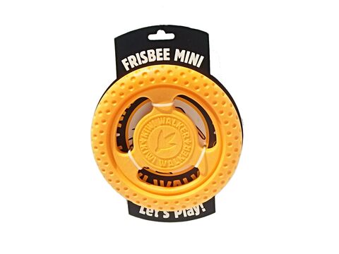 Kiwi Walker hračka pro psa házecí a plovací frisbee z TPR pěny průměr 16 cm oranžová