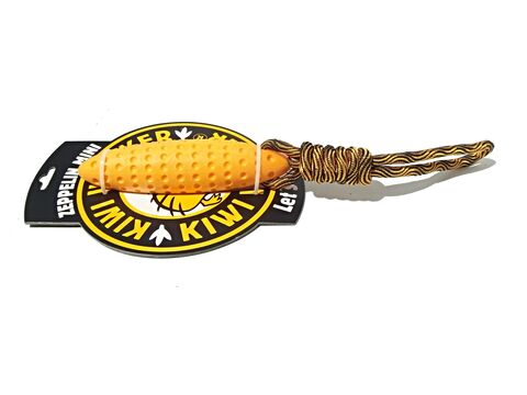 Kiwi Walker hračka pro psa plovací Zeppelin z TPR pěny 17 cm oranžová