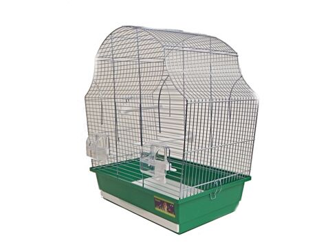 Inter zoo Margot II 50,5 x 28 x 54 cm klec chrom zelená 7621 