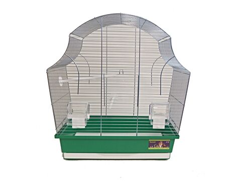 Inter zoo Margot II 50,5 x 28 x 54 cm klec chrom zelená 7621 