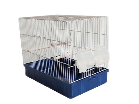 Klec pro velké papoušky 44 x 28 x 36,5 cm tmavě modrá