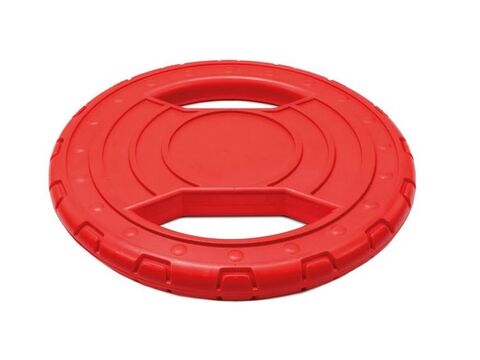 Record hračka pro psa frisbee průměr 20 cm guma červená