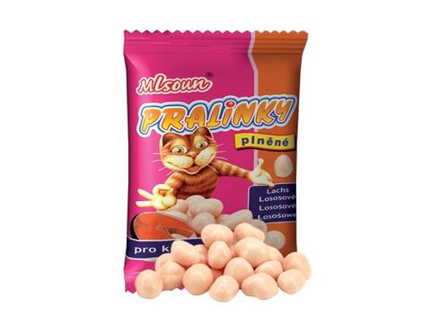 MLSOUN pralinky losos pro kočky 40 g  3337