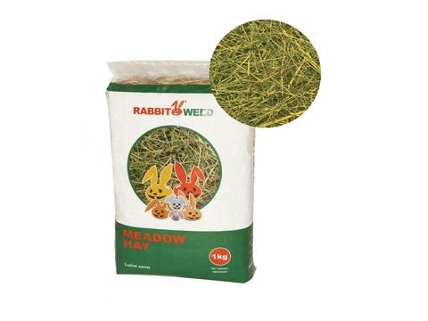 Rabbit Weed seno luční 1 kg 4 ks