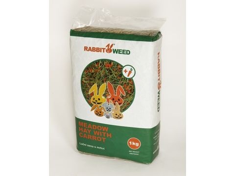 Rabbit Weed seno luční 2 kg 3 ks