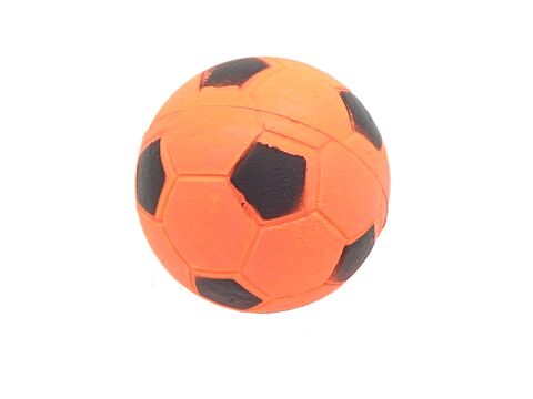 Tatrapet hračka pro psa míček průměr 6 cm polotvrdá oranžová
