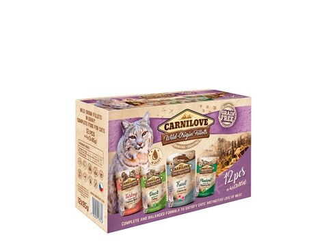 Carnilove cat pouch Multipack 12 x 85 g 4.022