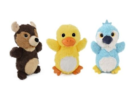 Nayeco hračka pro psa tučňák 22 cm pískací plyšová modrá