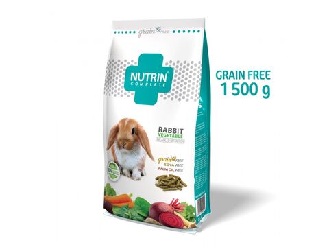 Nutrin Complete Rabbit Vegetable - grain free 1500 g králík