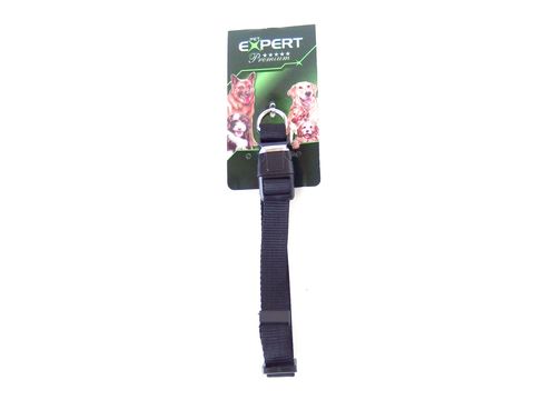 Tatrapet Pet Expert obojek na psa Basic 15 mm x 25-40 cm nylon černý