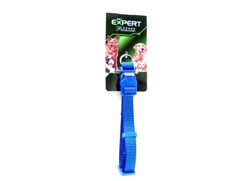 Tatrapet Pet Expert obojek na psa Basic 15 mm x 25-40 cm nylon modrý