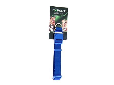 Tatrapet Pet Expert obojek na psa Basic 20 mm x 30-45 cm nylon modrý