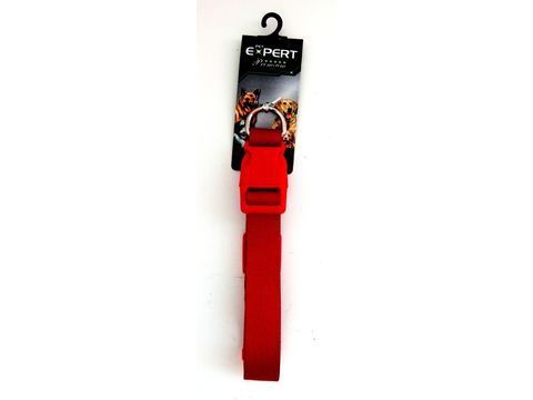 Tatrapet Pet Expert obojek na psa Basic 25 mm x 40 - 60 cm nylon reflexní červený