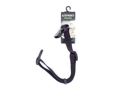 Tatrapet Pet Expert obojek na psa Basic 25 mm x 40 - 60 cm nylon revlexní černý