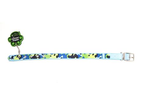 Tatrapet Pet Expert obojek na psa 15 mm  x  25- 30 cm 3D podklad modrý