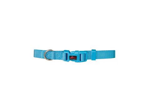 Nayeco obojek Basic Azul nylon modrý 15 mm x 33 - 40 cm 