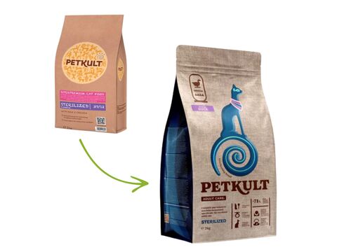 Petkult cat Sterilized 2 kg kachna