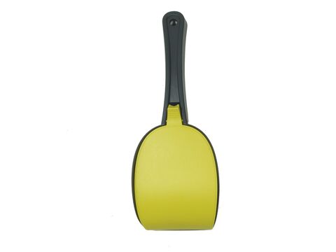 Nayeco WC lopatka s klapkou 10 x 27 cm žlutá