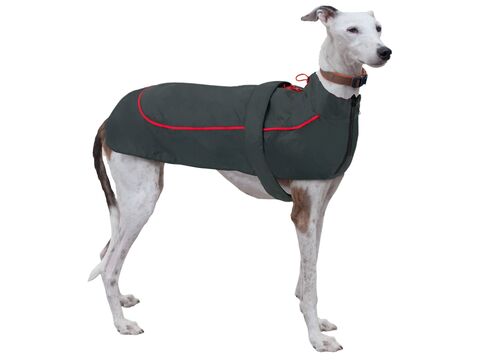 Nayeco deka pro psa X-Trek šusťákový zateplený černo červený 30 cm obvod 46-50 cm  