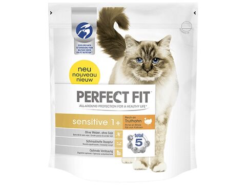 Perfect fit cat Adult Sensitive 750 g krůtí 