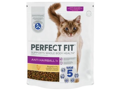 Perfect fit cat Anti-hairball s kuřecím 1,4kg 