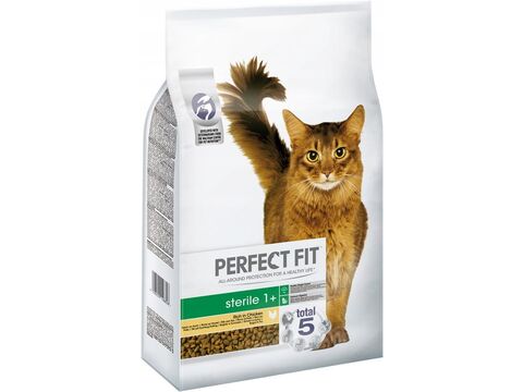 Perfect fit cat Sterile 7 kg kuře + dárek hravá miska 