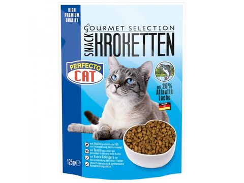 Perfecto Cat Kroketten snack 20 % losos 125 g 