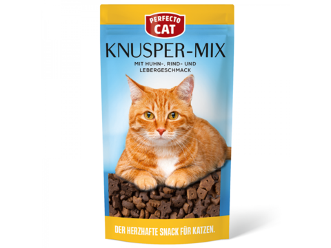 Perfecto Cat Snack hovězí, kuřecí a játra 60g