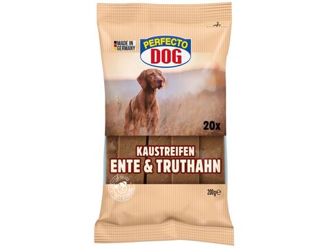 Perfecto dog plátky kachna krůta 20 ks 200 g  