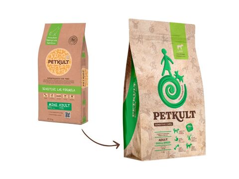 Petkult dog small adult  lamb & rice 12 kg