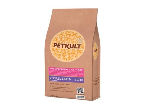 Petkult cat Sterilized 7 kg kachna kuřecí 