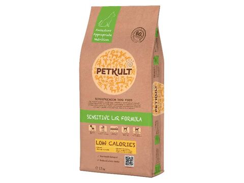 Petkult dog Low Calories adult lamb & rice 12 kg