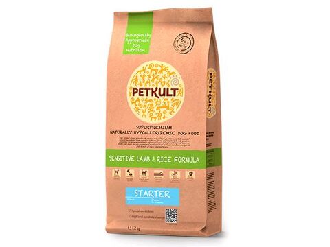 Petkult dog Starter lamb & rice 12 kg  